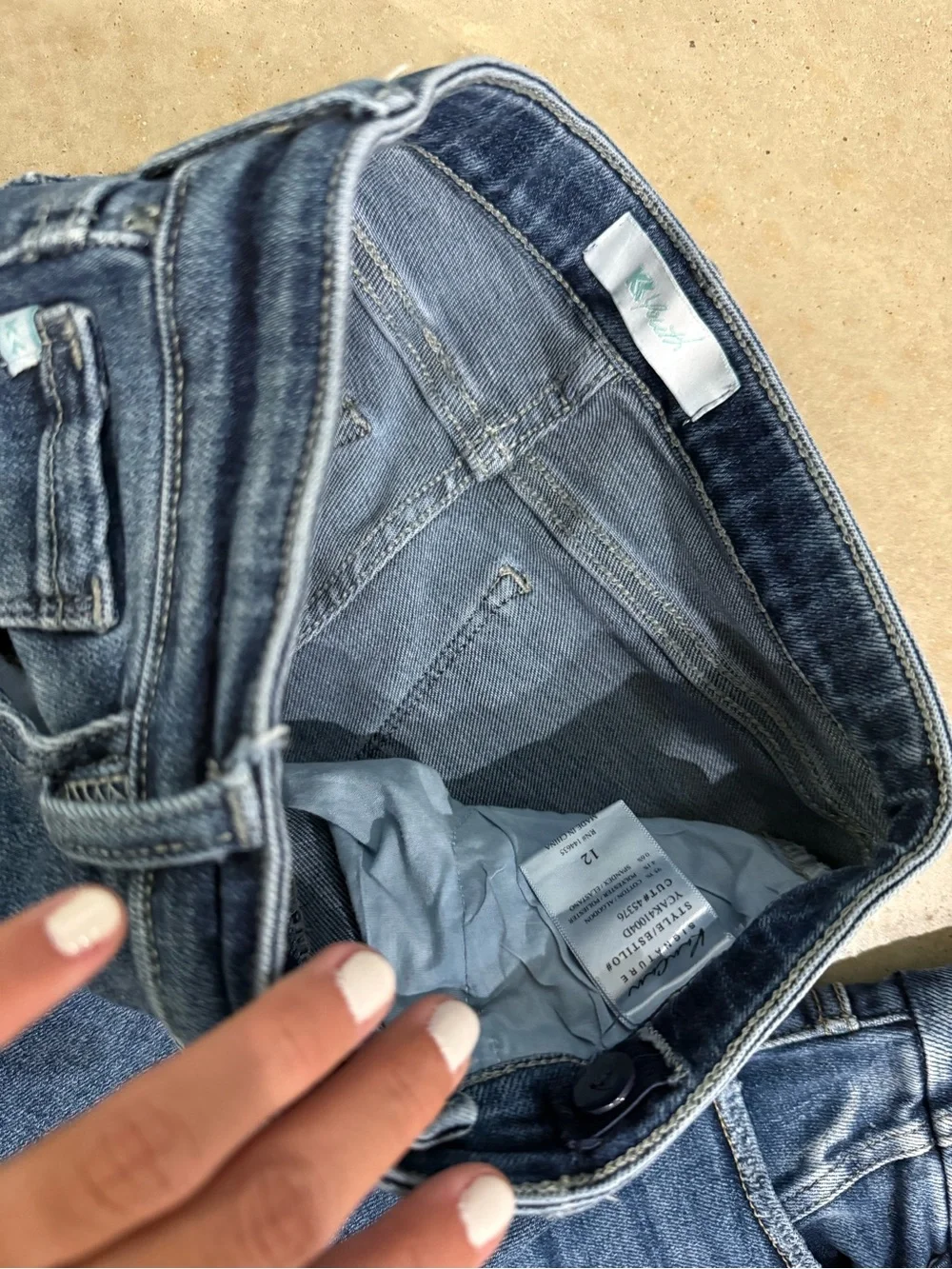 Girls Kancan jeans size 12